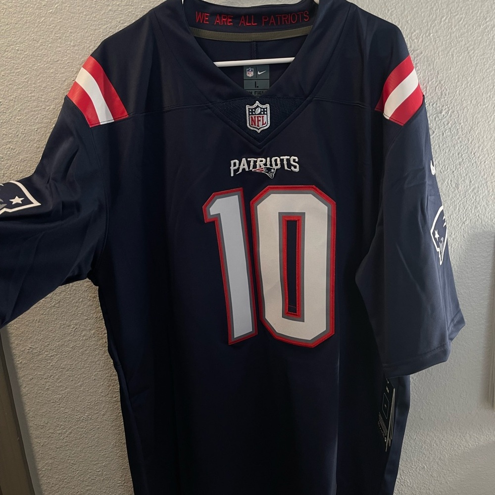 Drake Maye New England Patriots Jersey